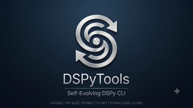 DSPyTools: A Self-Evolving CLI for DSPy Program Management