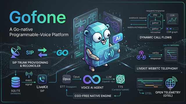 Gophone: A Go-Native Programmable Voice AI Platform