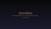 SearchEyes: Unifying Data, Environment, and Reward for Multimodal Deep Search Agents